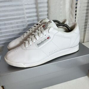 Reebok Shoes Womens 9.5 White Leather Retro Classic Low Top Walking‎ Sneakers